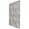 Ekena Millwork 19 5/8in. W x 19 5/8in. H Wallflower EnduraWall Decorative 3D Wall Panel Covers 2.67 Sq. Ft. WP20X20WADST - alternate 5